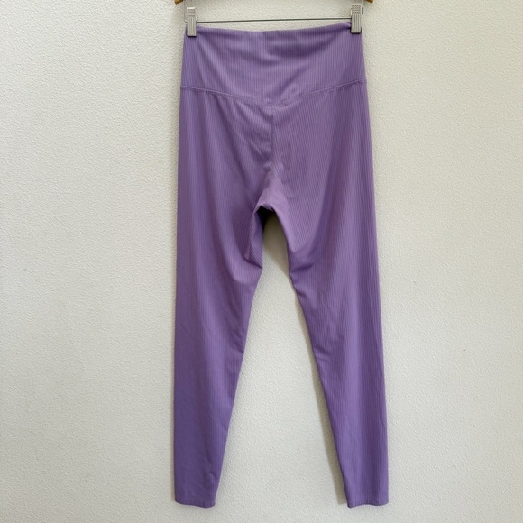 Girlfriend Collective Violet RIB High-Rise Leggings Size Medium - Picture 4 of 5